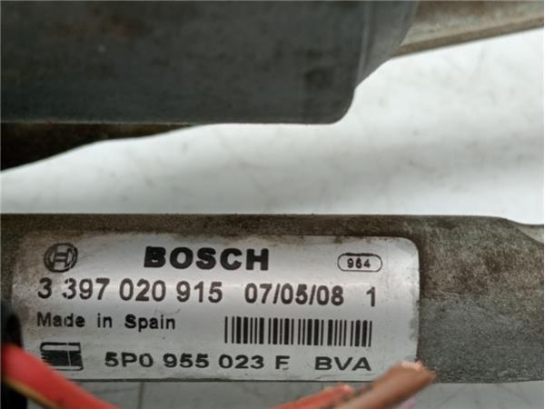 MOTOR LIMPIAPARABRISAS DEL. Seat Altea 1.9 TDI (105CV) (2004 2022) (77 KW) - 38311 / 3397020915, 5P0955023F, 5P0955119C