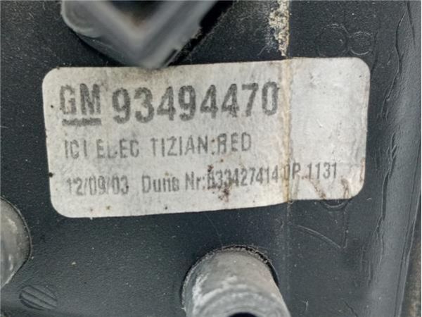 RETROVISOR IZDO. Opel Meriva (2003-) 1.7 Cosmo [1,7 Ltr. - 55 kW 16V DTI CAT (Y 17 DT / LR6)] - 38316 / 93594470
