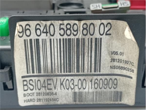 BSI Peugeot Partner 1.6 HDI (75CV) (2011 20229) (55 KW) - 38382 / 966405898002, BSI04EV