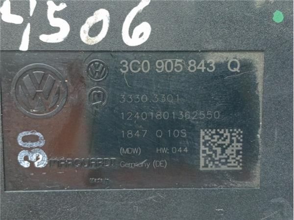 CONMUTADOR DE ARRANQUE/ENCENDIDO Volkswagen Passat Berlina (3C2)(2005-) 2.0 Advance [2,0 Ltr. - 103 kW TDI] - 38411 / 3C
