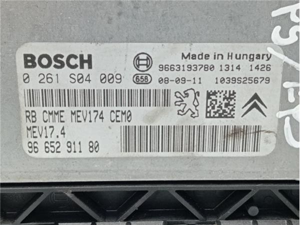 CENTRALITA MOTOR UCE Peugeot 308 (2007-) 1.4 Confort [1,4 Ltr. - 70 kW 16V VTi CAT (8FS / EP3)] - 38462 / 0261S04009, 96