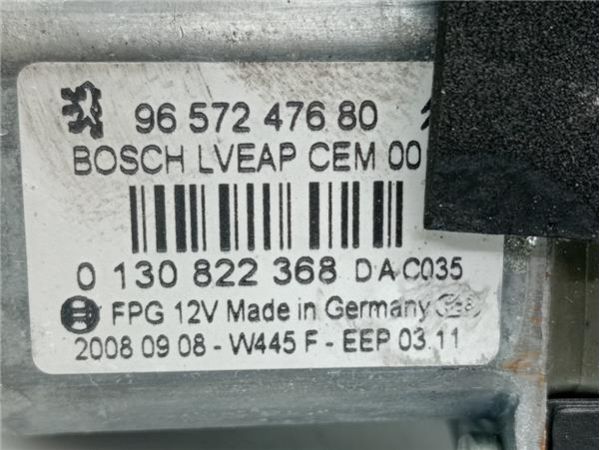 MOTOR ELEVALUNAS DEL. IZDO. Peugeot 308 (2007-) 1.4 Confort [1,4 Ltr. - 70 kW 16V VTi CAT (8FS / EP3)] - 38478 / 9657247