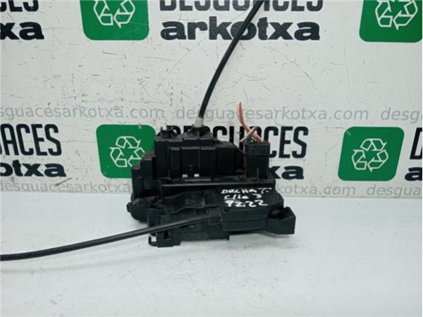 CERRADURA PUERTA TRA. DCHA. Renault Clio III (2005-) 1.5 Confort Expression [1,5 Ltr. - 63 kW dCi Diesel CAT] - 38519 / 