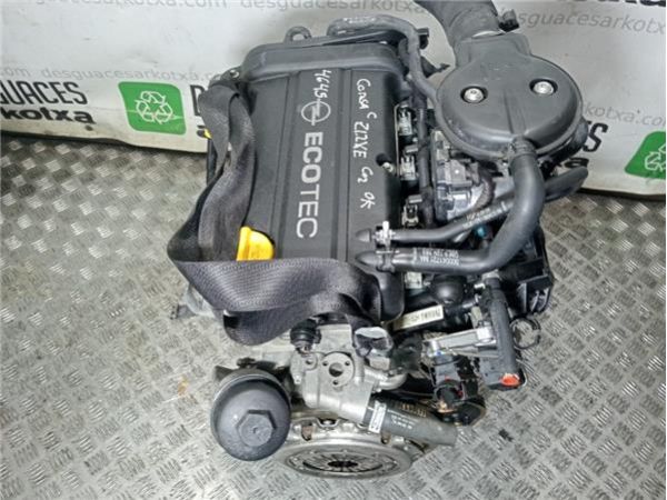 MOTOR COMPLETO Opel Corsa C (2000-) 1.2 Elegance [1,2 Ltr. - 55 kW 16V CAT (Z 12 XE / LW4)] - 38742 / Z12XE, 19CX9250