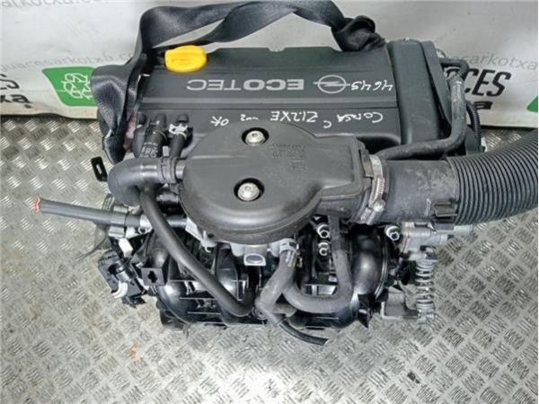 MOTOR COMPLETO Opel Corsa C (2000-) 1.2 Elegance [1,2 Ltr. - 55 kW 16V CAT (Z 12 XE / LW4)] - 38742 / Z12XE, 19CX9250