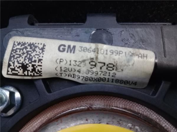KIT AIRBAG Opel Astra 1.7 CDTI J 125CV) (2009 2015) (92 KW) - 38761 / 306410199p1ah,13574896,617023600009l000,6170235000