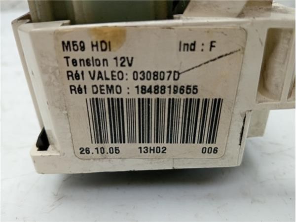 MANDOS CALEFACCION / A.A. Peugeot Partner Furgón (05.2008-) 1.6 L1 [1,6 Ltr. - 55 kW 16V HDi CAT (9HT / DV6BTED4)] - 38
