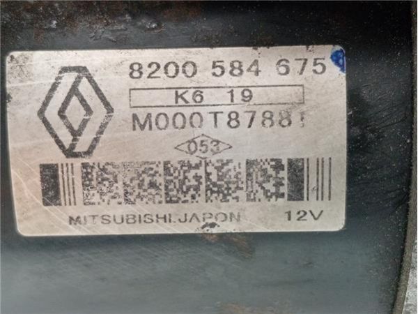 MOTOR ARRANQUE Renault Kangoo I (F/KC0)(2003-) 1.5 Express Confort [1,5 Ltr. - 50 kW dCi Diesel] - 38786 / 8200584675