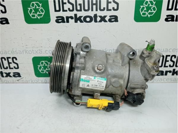 COMPRESOR AIRE ACOND. Peugeot 207 1.4 G (73CV) (2007 2013) (54 KW) - 38802 / SD6CFAF  9659875780   01244604961