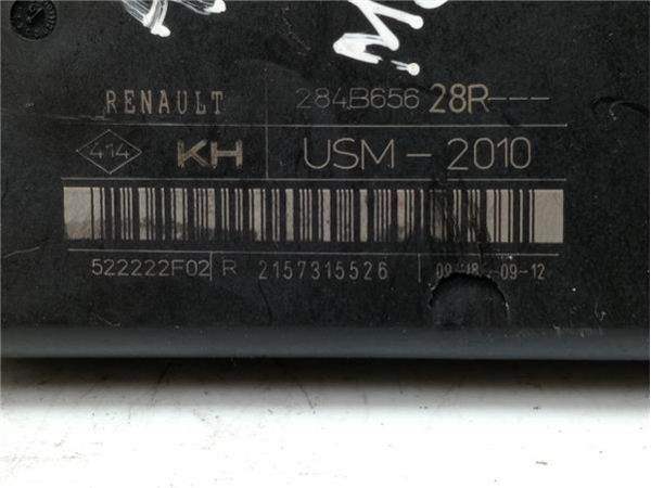 MODULO ELECTRONICO Renault Megane III Sport Tourer (2009-) 1.6 Privilege [1,6 Ltr. - 96 kW dCi Diesel FAP] - 38840 / 284