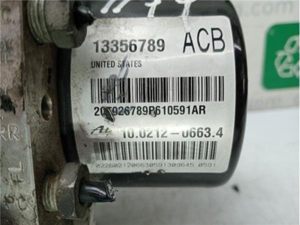 NUCLEO ABS Opel Astra 2.0 CDTI J SPORTS (160CV) (2010 2015) (118 KW) - 39060 / 13356789   10021206634