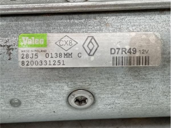 MOTOR ARRANQUE Renault Scenic II (JM)(2003-) 1.9 dCi (JM15) - 39079 / 8200331251  D7R49