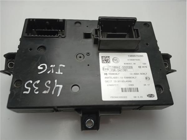 CENTRALITA Peugeot 207 (2006-) 1.6 XS [1,6 Ltr. - 80 kW HDi FAP CAT (9HZ / DV6TED4)] - 39080
