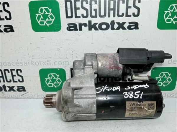 MOTOR ARRANQUE Skoda Superb 2.0 TDI COMBI II (3T5) 4X4 140CV (09-15) (103 KW) - 39094 / 02E911024A