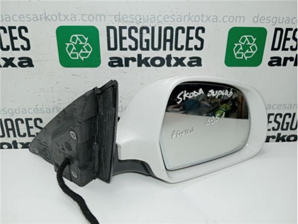 RETROVISOR ELECTRICO DCHO. Skoda Superb 2.0 TDI COMBI II (3T5) 4X4 140CV (09-15) (103 KW) - 39118 / E1020989