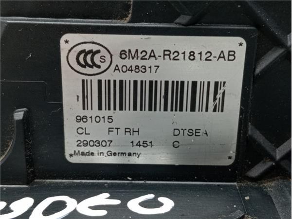 CERRADURA PUERTA DEL. DCHA. Ford Mondeo Berlina (CA2)(2007-) 1.8 Trend [1,8 Ltr. - 92 kW TDCi CAT] - 39121 / 1787988