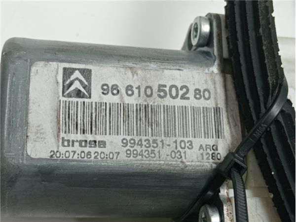 ELEVALUNAS ELECTRICO TRA. IZDO. Citroen C6 2.7 HDI (204CV) (2005 2011) (150 KW) - 39148