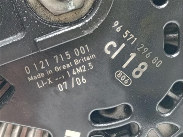 ALTERNADOR Citroen C6 2.7 HDI (204CV) (2005 2011) (150 KW) - 39157