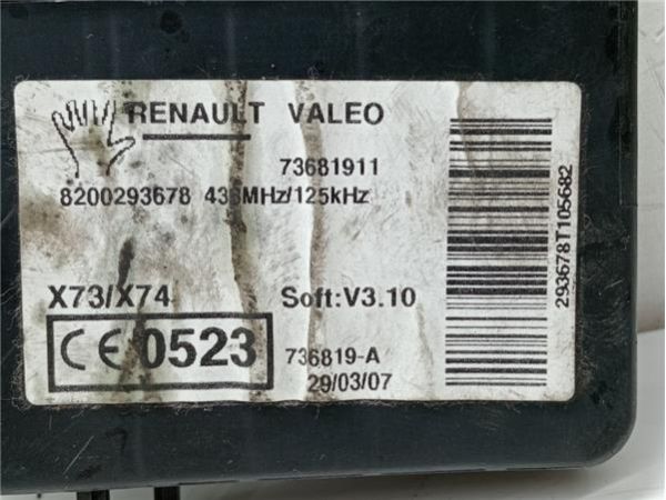 CONMUTADOR DE ARRANQUE/ENCENDIDO Renault Laguna II Grandtour (KG0)(2001-) 2.0 Privilege Luxe [2,0 Ltr. - 127 kW dCi Dies