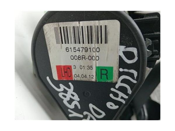 CINTURON SEGURIDAD DEL. DCHO. Skoda Superb 2.0 TDI COMBI II (3T5) 4X4 140CV (09-15) (103 KW) - 39227 / 615479100