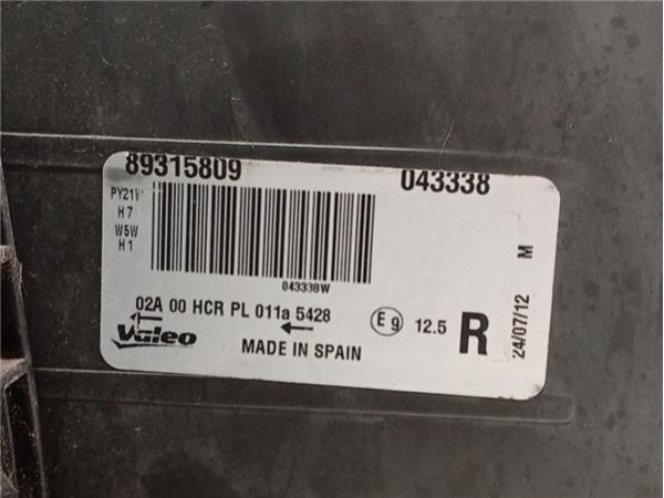 FARO DEL. DCHO Seat Leon (1P1)(05.2005-) 1.9 Reference [1,9 Ltr. - 77 kW TDI] - 39262