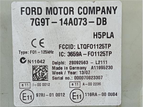 BSI Ford Mondeo Berlina (CA2)(2007-) 1.8 Trend [1,8 Ltr. - 92 kW TDCi CAT] - 39319 / 7G9T 14A073 DB 2