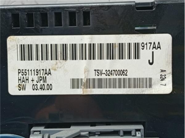 MANDOS CLIMATIZADOR Chrysler Grand Voyager (RT)(2008-) 2.8 LX [2,8 Ltr. - 120 kW CRD CAT] - 39329 / P55111917AA 2