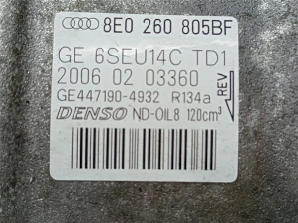 COMPRESOR AIRE ACOND. Nissan NV200 1.5 DCI (M20N) 90CV (2011-...) (66 KW) - 39443