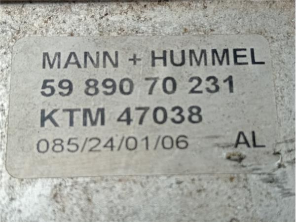 ENFRIADOR ACEITE Opel Zafira 1.9 CDTI (M75) (120CV) [2005 2015] (88 KW) - 39811 / FGP55199627   5989070231