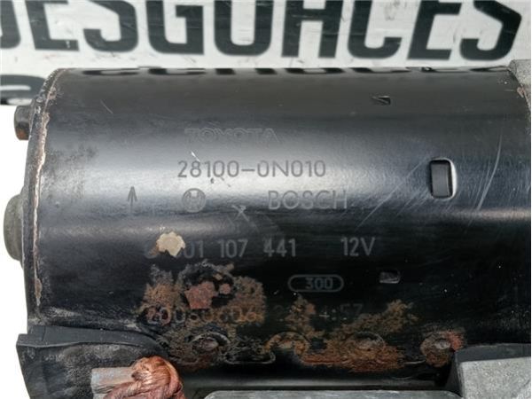 MOTOR ARRANQUE Toyota Yaris (KSP9/SCP9/NLP9)(2009-) 1.4 Active [1,4 Ltr. - 66 kW Turbodiesel CAT] - 39815 / 281000N010  