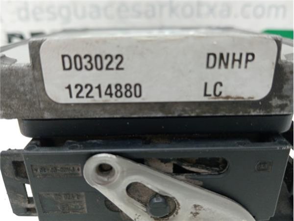 CENTRALITA Opel Zafira A (1999-) 1.6 Elegance [1,6 Ltr. - 74 kW 16V CAT (GNC)] - 39845 / 12214880
