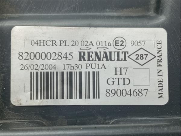 FARO DEL. IZDO. Renault Laguna II (BG0)(2001-) 1.9 Dynamique [1,9 Ltr. - 88 kW dCi Diesel] - 39864 / 8200002845   890046