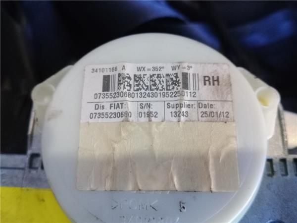 KIT AIRBAG Fiat 500 (150) Berlina (2007-) 1.2 Lounge [1,2 Ltr. - 51 kW CAT] - 39872 / 34019804,34019804,608829200a,51918