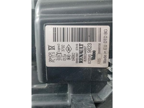 FARO DEL. DCHO Renault Clio III (2005-) 1.5 Authentique [1,5 Ltr. - 50 kW dCi Diesel] - 39890 / 8200459823   8200244897