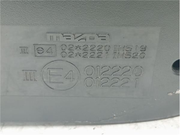 RETROVISOR DCHO. Mazda 3 Berlina (BK)(2003-) 2.0 Sportive [2,0 Ltr. - 110 kW 16V CAT] - 39917 / E4 012221