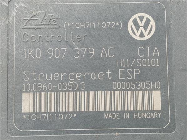 NUCLEO ABS Seat Leon (1P1)(05.2005-) 2.0 Stylance / Style [2,0 Ltr. - 103 kW TDI] - 39931 / 1K0907379AC   1k0614517AF