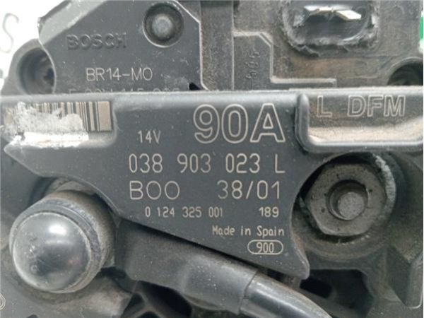 ALTERNADOR Seat Cordoba 1.9 TDI (6K2) 90CV (1996-2002) (66 KW) - 39940 / 038903023L   0124325001189