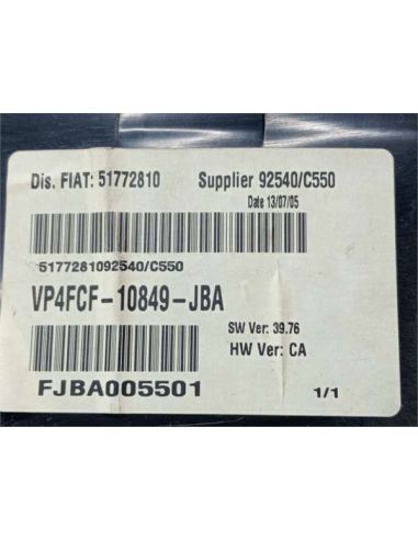 Cuadro Instrumentos Fiat Stilo 1.9 JTD / 1.9 JTD 115 Dynamic