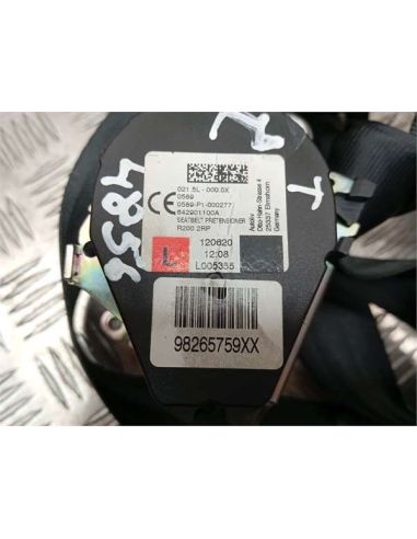 Juego Cinturones Trasero Citroen C3 1.5 Live Pack