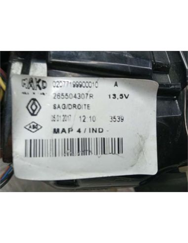 Piloto Trasero Derecho Renault Clio IV 0.9 Limited