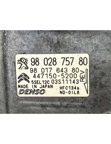 Compresor Aire Acondicionado Citroen C4 Berlina 1.6 Feel Edition