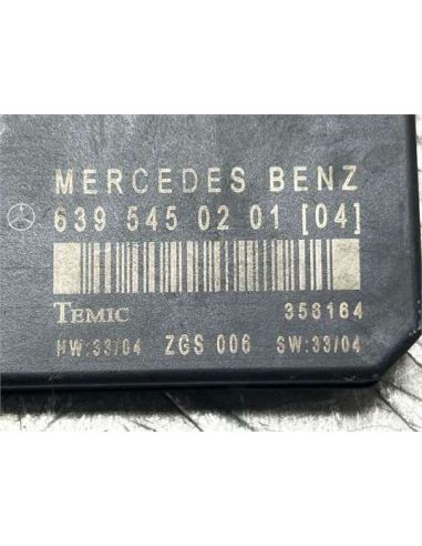 Caja Fusibles/Rele Mercedes-Benz Vito Furgón 2.1 111 CDI Compacto