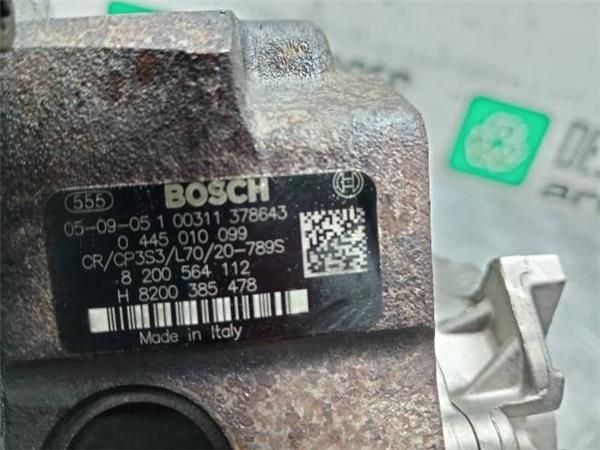BOMBA INYECTORA Renault Laguna 2.0 DCI II G. TOUR (KG) 150CV (05-06) (110 KW) - 26561 / M9RA7