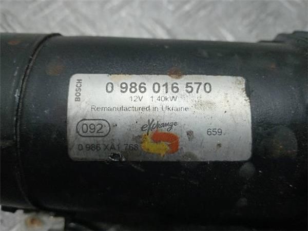 MOTOR ARRANQUE Renault Express 1.9 D II 54CV (1994-1998) (40 KW) - 26637 / F8Q