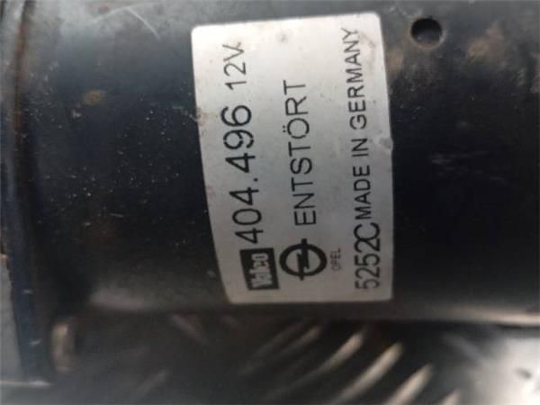 MOTOR LIMPIAPARABRISAS DEL. Opel Zafira 2.2 DTI A (1999-2005) 125CV (92 KW) - 26676 / Y22DTR