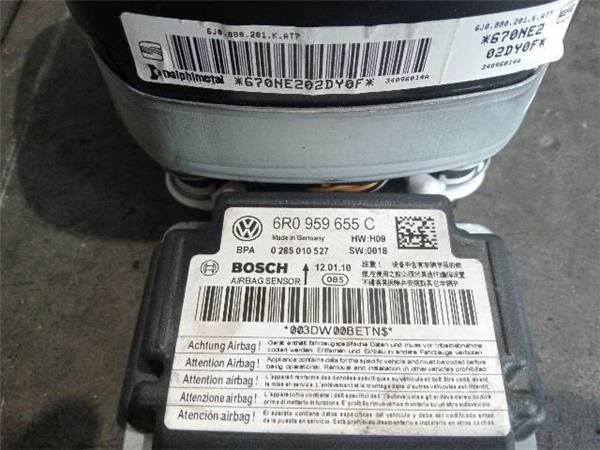 KIT AIRBAG Seat Ibiza 1.6 TDI IV 6J 90CV (2009-2015) (66 KW) - 26702 / CAY