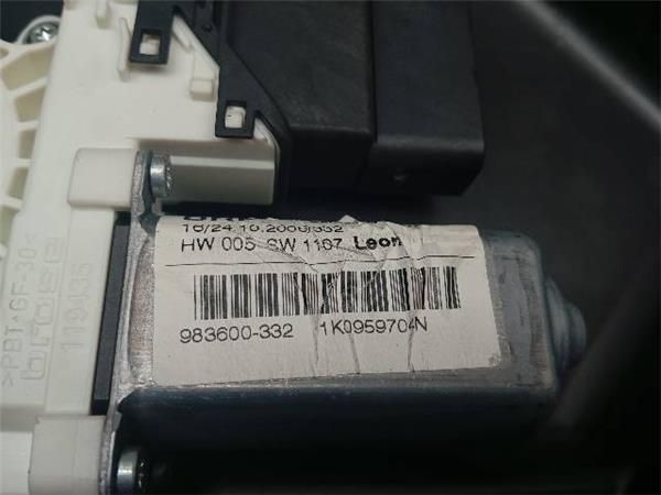 MOTOR ELEVALUNAS TRA. DCHO. Seat Leon 2.0 TDI (1P1) 140CV (2005-2010) (103 KW) - 26763 / BKD