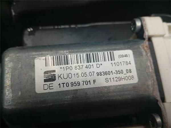 MOTOR ELEVALUNAS DEL. DCHO. Seat Leon 2.0 TDI (1P1) 140CV (2005-2010) (103 KW) - 26770 / BKD