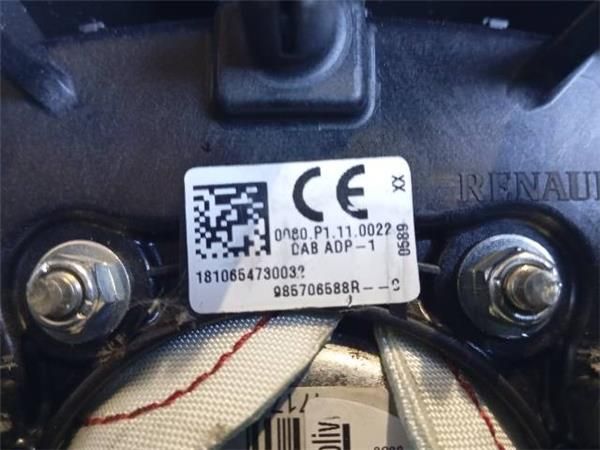 KIT AIRBAG Renault Clio 1.2 G IV (5R) 73CV (2012-2021) (54 KW) - 28564 / D4FD7