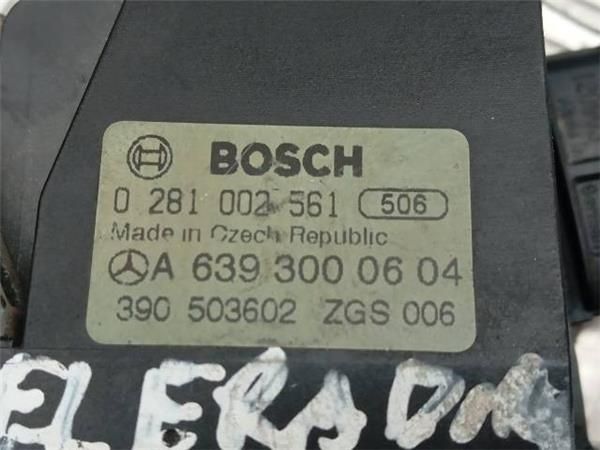 POTENCIOMETRO PEDAL GAS Mercedes Vito 2.1 CDI 109 (W639) (65 KW) - 28707 / 646983
